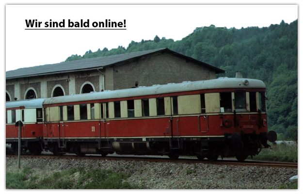 Wir sind bald online!